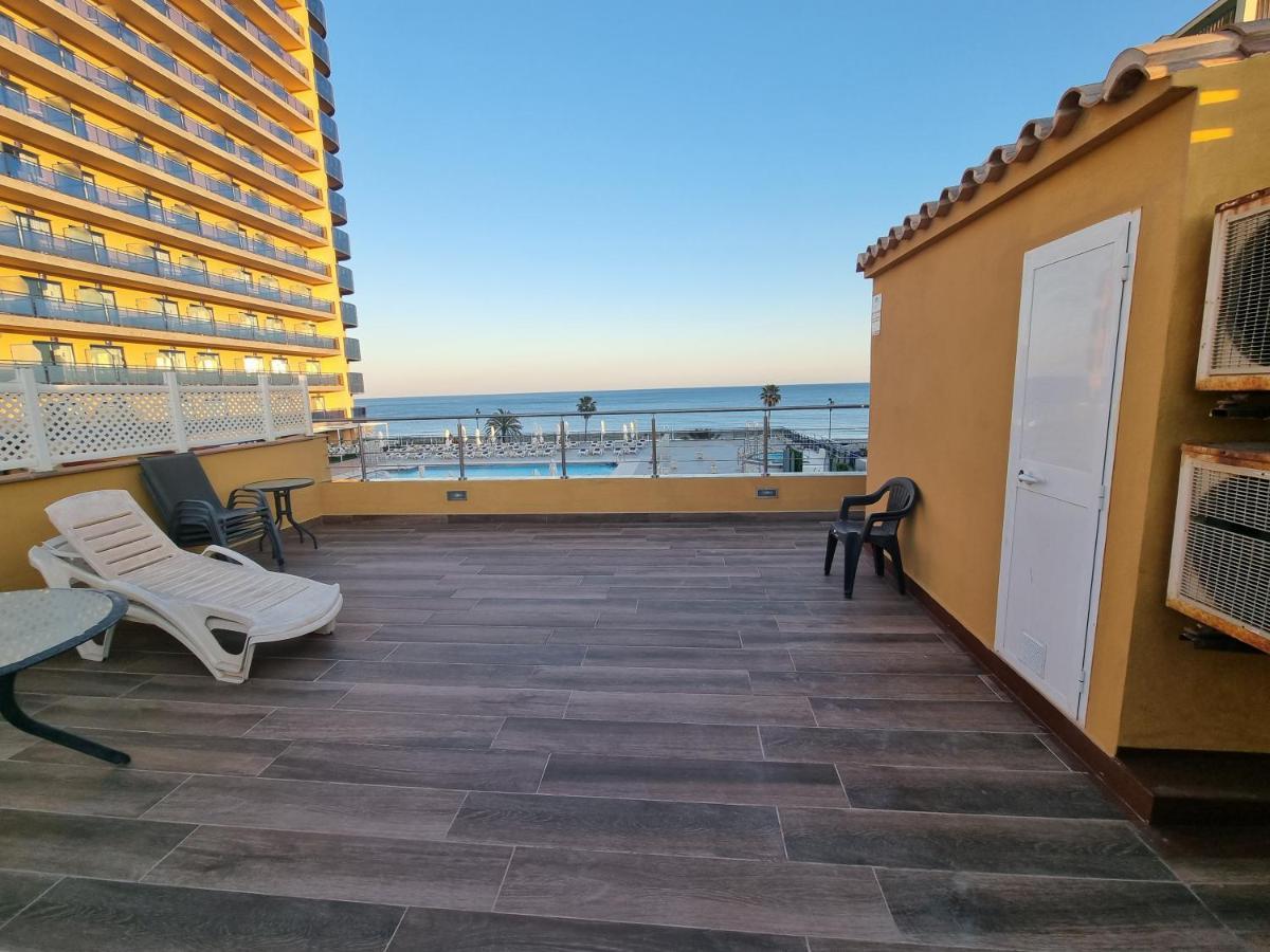 Appartamento Penthouse Sea Views + Private Solarium Fuengirola Esterno foto
